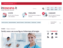 Tablet Screenshot of intoscana.it